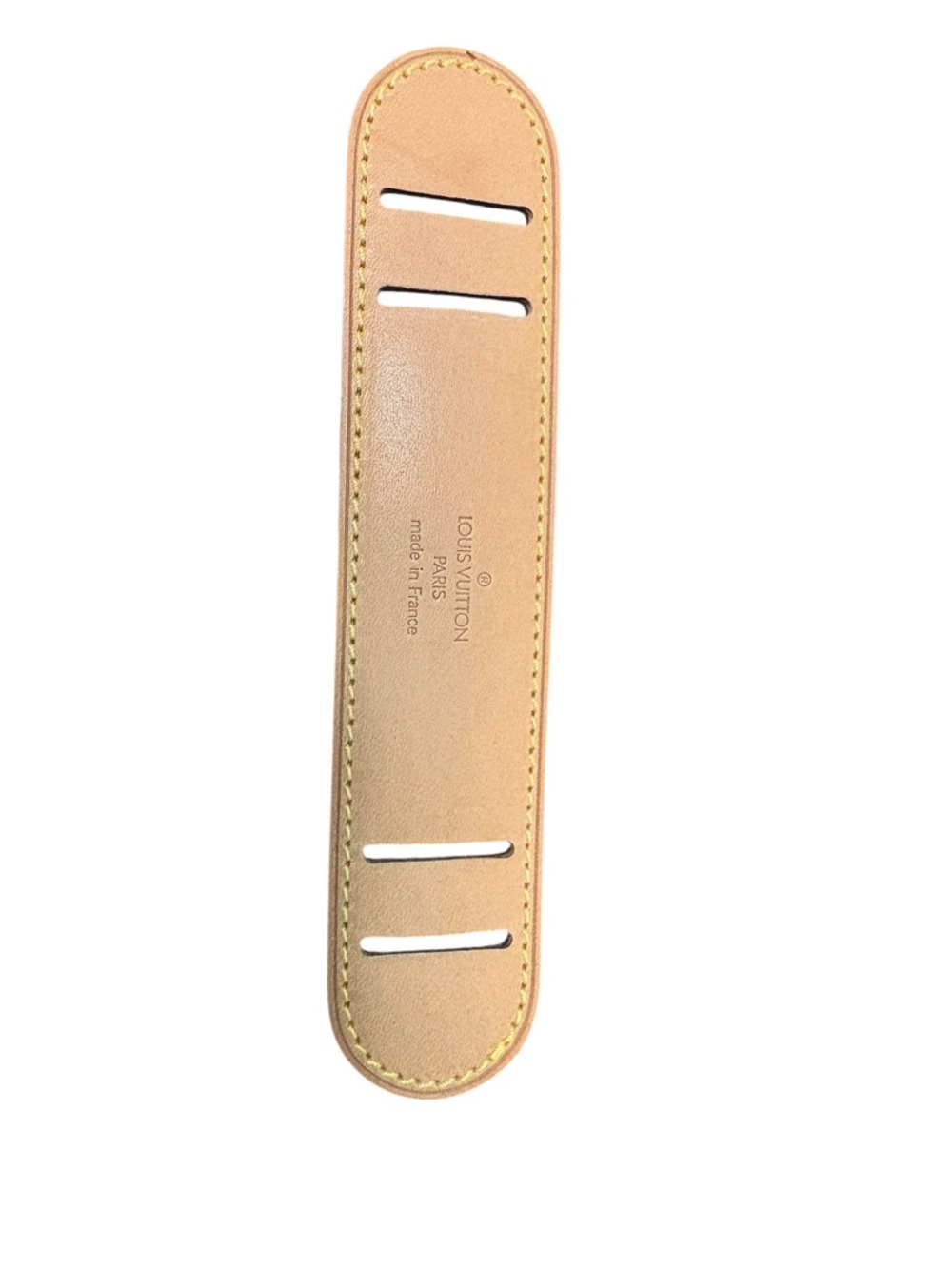 NWOT Louis Vuitton vachetta leather shoulder strap